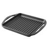 Сковорода-гриль чугунная с 2-мя ручками, 24*24 см, LAVA