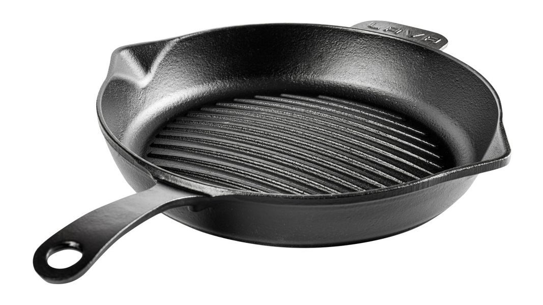 Сковорода-гриль чугунная 28 см, 1 л, LAVA, изображение 7