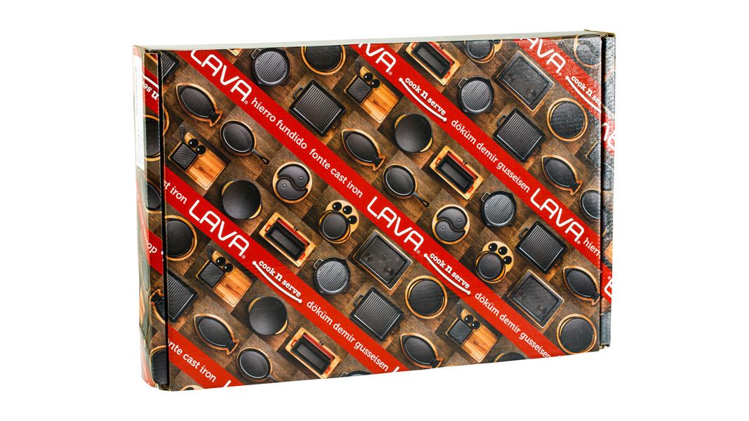 Сковорода-гриль чугунная 28 см, 1 л, LAVA, изображение 8