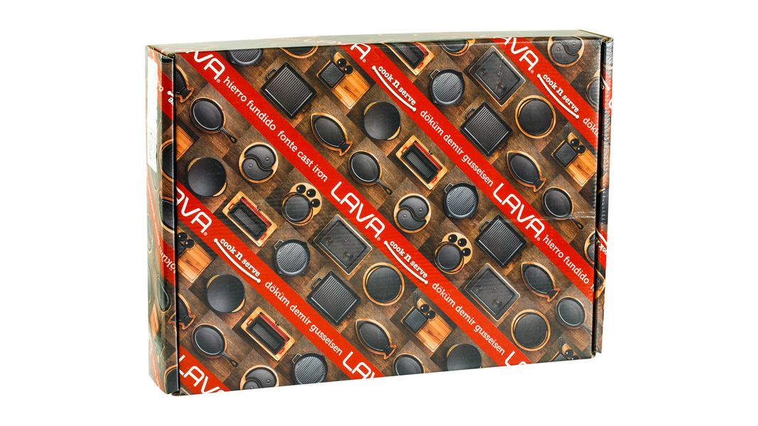 Противень чугунный для гриля на подставке из бука, 26*32 см, LAVA, изображение 9