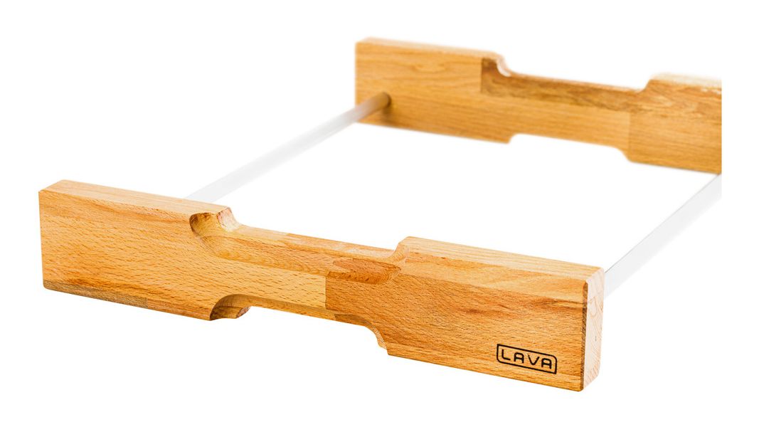 Противень чугунный для гриля на подставке из бука, 26*32 см, LAVA, изображение 8