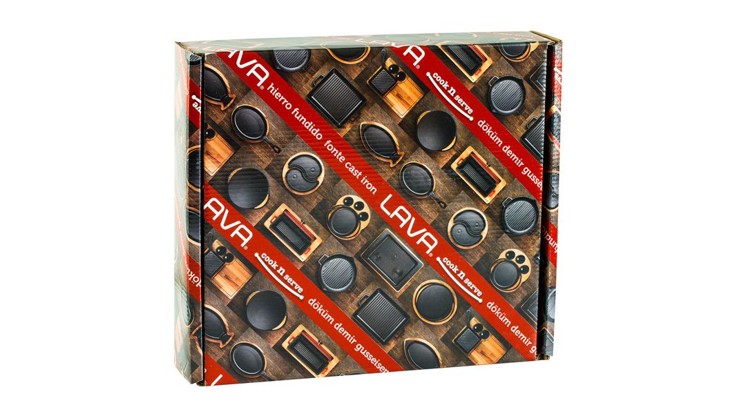 Сковорода чугунная 20 см, 600 мл, LAVA, изображение 5