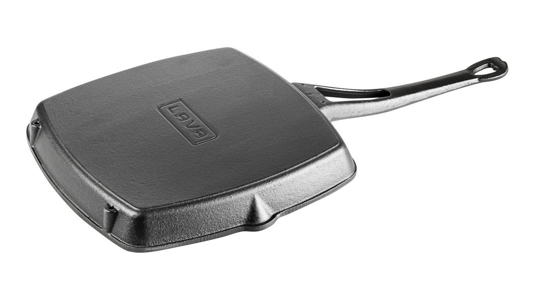 Сковорода-гриль чугунная, 26*26 см, 1,51 л, LAVA, изображение 4