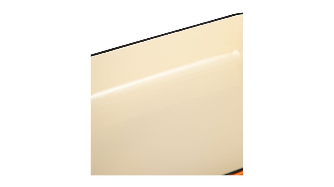 Форма для запекания чугунная эмалированная оранжевая 26*40 см, 4,8 л, LAVA, изображение 5