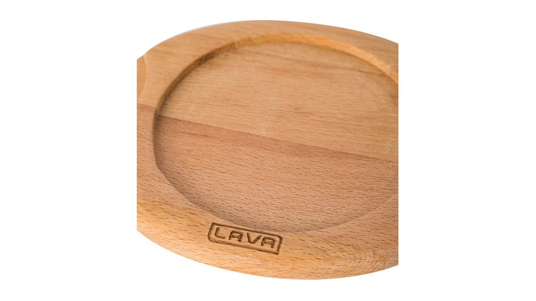 Подставка овальная деревянная для сервировки, 15*18 см, LAVA, изображение 4