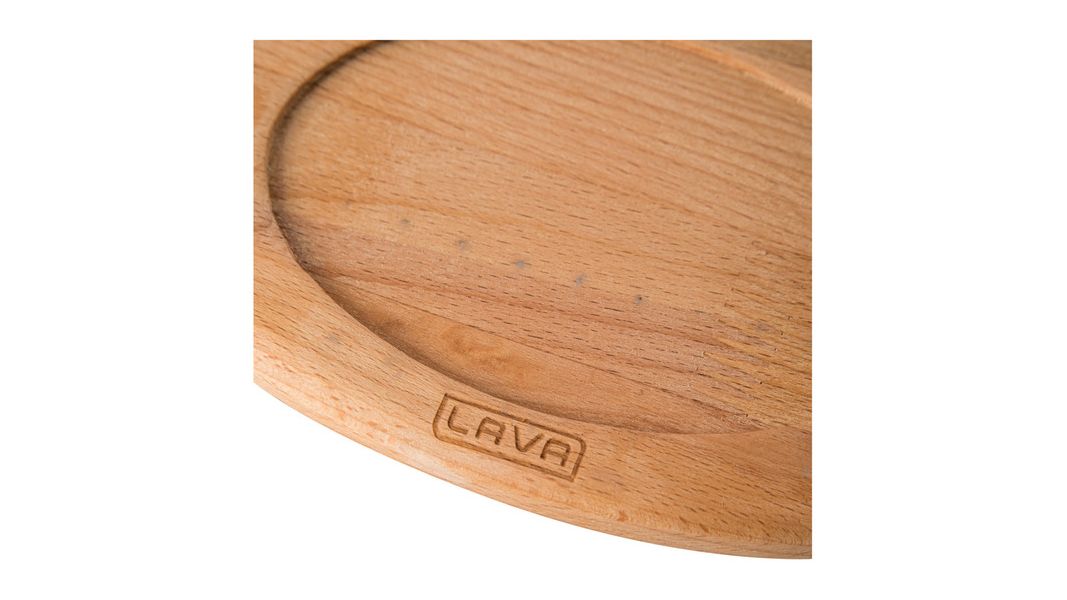 Подставка овальная деревянная для сервировки, 13*23 см, LAVA, изображение 2