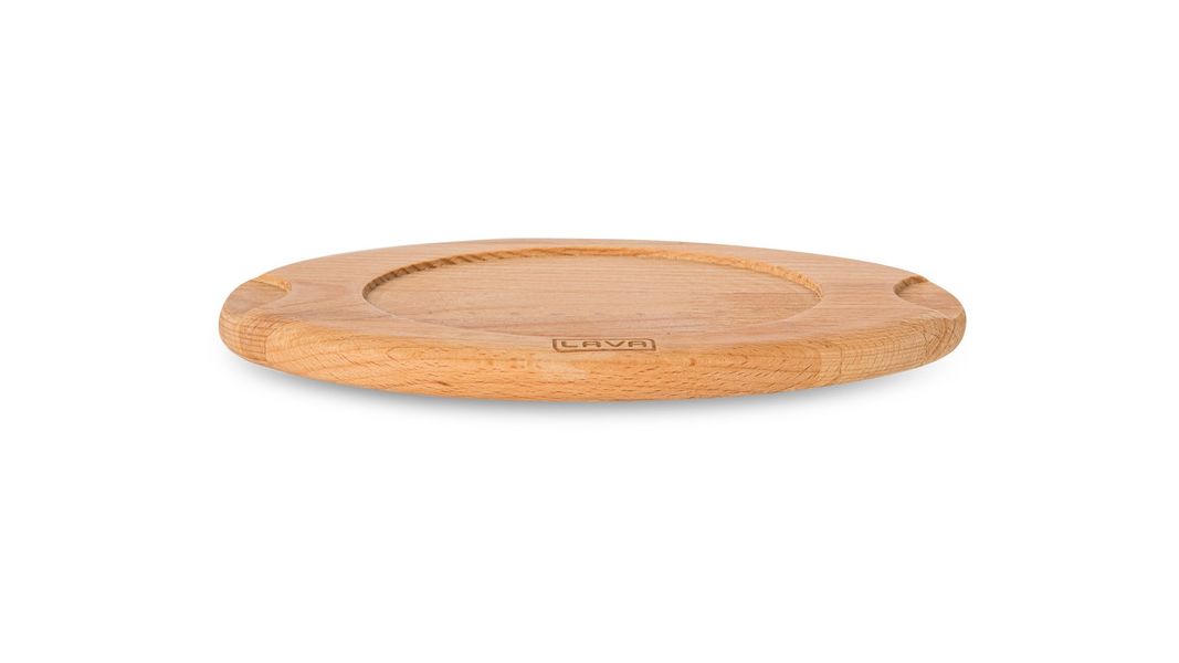 Подставка овальная деревянная для сервировки, 13*23 см, LAVA, изображение 3