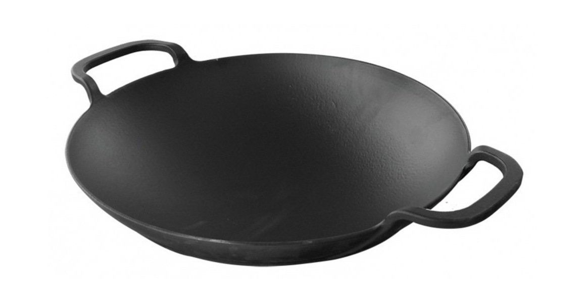 Вок круглый чугунный, 38 см, 5,3 л, LAVA