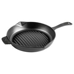 Сковорода-гриль круглая чугунная, 28 см, 2,16 л, LAVA