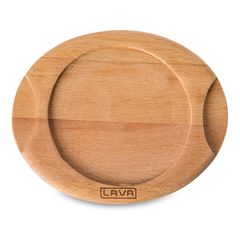 Подставка овальная деревянная для сервировки, 15*18 см, LAVA