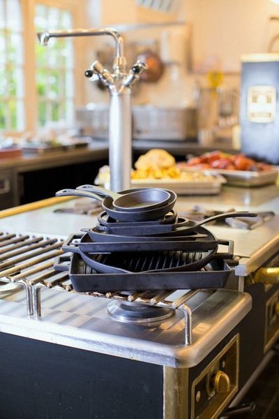 Вок круглый чугунный, 38 см, 5,3 л, LAVA, изображение 5