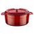 Кастрюля чугунная эмалированная красная, 28 см, 6,71 л, LAVA, Диаметр, см: 28, Объем, мл: 6710, Цвет: Красный