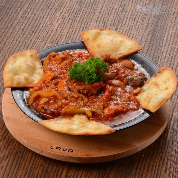 Тарелка круглая чугунная на деревянной подставке, 25 см, LAVA, Диаметр, см: 25, изображение 5