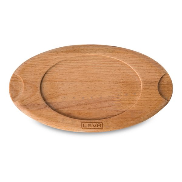Подставка овальная деревянная для сервировки, 13*23 см, LAVA