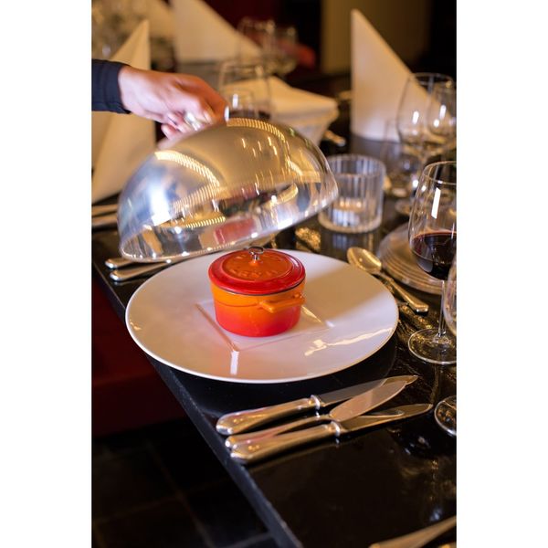 Кастрюля порционная круглая чугунная эмалированная красная, 10 см, 0,35 л, LAVA, Диаметр, см: 10, Цвет: Красный, изображение 11