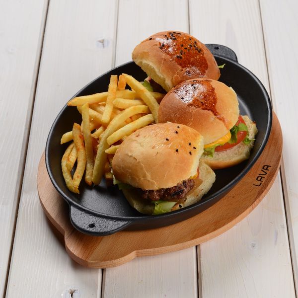 Сковорода овальная чугунная с 2-мя ручками на деревянной подставке, 18*24.5 см, LAVA, изображение 4